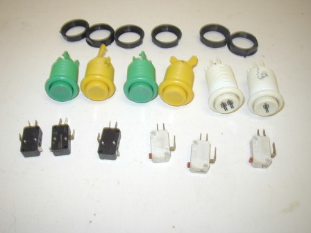 Used Microswitch Button Lot (Item #17) $8.99